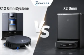 ECOVACS DEEBOT X12 OmniCyclone vs X2 Omni : lequel choisir en 2026 ?