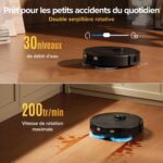 Roborock Qrevo S Pro robot aspirateur laveur avec station et eau chaude