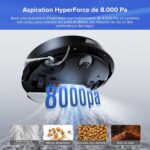 Roborock Q7 L5+ robot aspirateur laveur avec station de vidage automatique