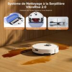 Roborock Q10 S5+ robot aspirateur laveur avec station de vidage automatique