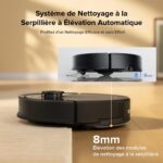 Roborock Q10 S5 robot aspirateur laveur pour poils d’animaux et tapis