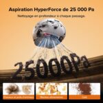 Roborock Qrevo Edge 2 robot aspirateur laveur avec station eau chaude