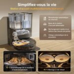 Roborock Qrevo S Pro robot aspirateur laveur avec station et eau chaude